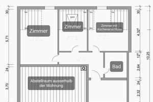 2,5-Zimmerwohnung in der Südweststadt – Kaiser-Friedrichstr. 32, 75172 Südweststadt, Pforzheim – Vorschaubild 15
