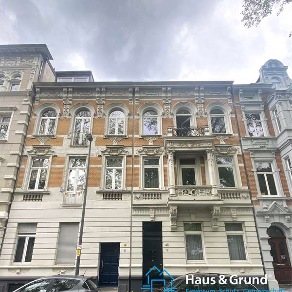 *** charmante 1-Zimmer-Wohnung - denkmalgeschützter Altbau - Blick auf dem Westpark ***