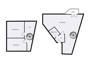 Maisonette-Wohnung mit Balkon In Leipzig-Sellerhausen: 3,5Zi., bezugsfrei! – Die vollständige Adresse der Immobilie erhältst du vom Anbieter., 4318 Sellerhausen-Stünz, Leipzig – Vorschaubild 6