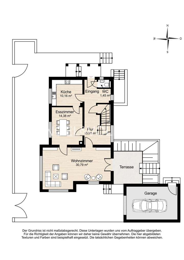 Grundriss - Erdgeschoss