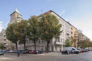 Ostkreuz:  Westbalkon • Top-Grundriss – Böcklinstr. 06, 10245 Friedrichshain, Berlin – Vorschaubild 22