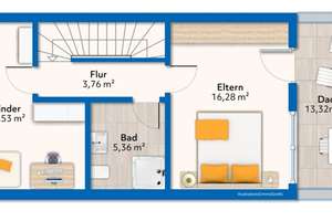 Für die kleine Familie! Reihenmittelhaus mit Garten und Garage – 27753 Bungerhof, Delmenhorst – Vorschaubild 16