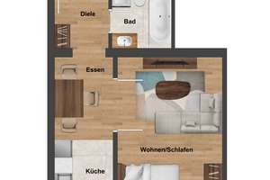 Stilvolle 2-Zimmer-Eigentumswohnung im denkmalgeschützten Altbau – urban und gepflegt – Gustav-Adolf-Straße 43, 4105 Zentrum-Nordwest, Leipzig – Vorschaubild 26