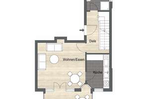 Wohnen im Einklang mit Natur und Architektur – außergewöhnliche Maisonette-Wohnung mit Wintergarten – Franklinstraße 71, 70435 Zuffenhausen-Am Stadtpark, Stuttgart – Vorschaubild 17