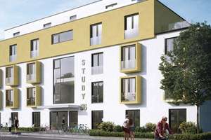 Nur für Studenten/Vollzeitschüler | Stilvolle 1-Zimmer-Wohnung mit Einbauküche