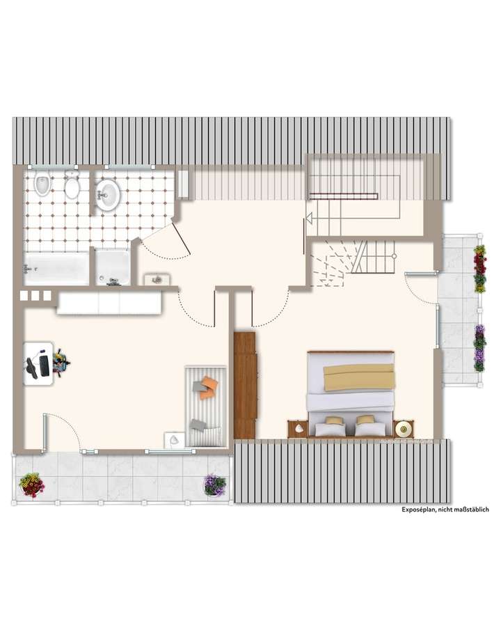 Grundriss Obergeschoss