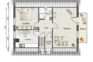 Einfamilienhaus mit 2 Wohneinheiten, ca. 136 m² Wohnfläche mit Garage auf ca. 469 m² Eigenland – Die vollständige Adresse der Immobilie erhältst du vom Anbieter., 25761 Büsum – Vorschaubild 24