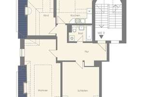 EINZUG AB SOFORT MÖGLICH | Gehobene 3-Raum-Wohnung über den Dächern der Stadt – Die vollständige Adresse der Immobilie erhältst du vom Anbieter., 4275 Südvorstadt, Leipzig – Vorschaubild 24