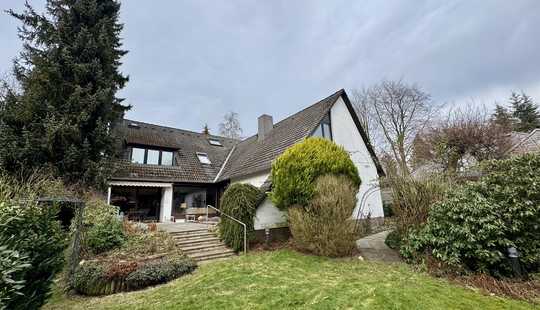 Bild von Architektenhaus in Sasel / Berne -courtagefrei- mit großem Garten