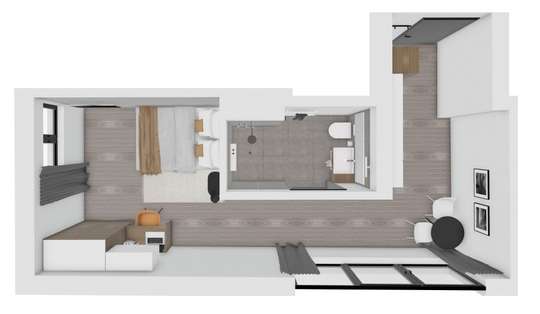 Grundriss WE 50