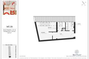 Sonnige Dachgeschoss-Gründerzeit-Wohnung: 1 Zimmer in Charlottenburg *City West*  PROVISIONSFREI – Marie-Elisabeth-Lüders-Str. 9a, 10585 Charlottenburg, Berlin – Vorschaubild 2