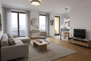 Von Privat: Attraktive freie 4 Zi. Whg. 100m2,  3.OG, Loggia mit Alpenblick Nähe Riemer Park /See – Die vollständige Adresse der Immobilie erhältst du vom Anbieter., 81829 Messestadt Riem, München – Vorschaubild 2