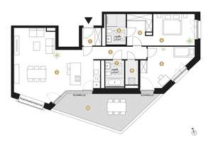 Viel Platz und Panorama inklusive: 3-Zimmer-Wohnung am Seeufer – Thumenberger Weg 26, 90491 St. Jobst, Nürnberg – Vorschaubild 2