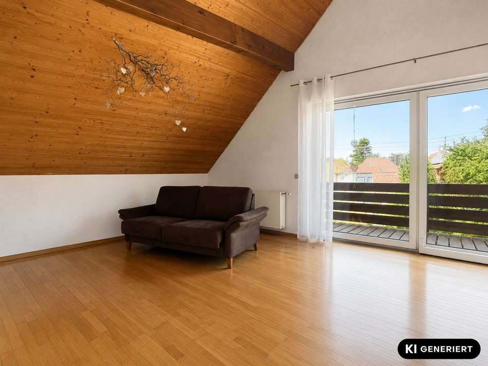 Luftiges Wohnzimmer