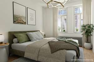 Sanierte, WG-geeignete 4-Zimmer-City-Wohnung in Stuttgart-Mitte – Die vollständige Adresse der Immobilie erhältst du vom Anbieter., 70173 Neue Vorstadt, Stuttgart – Vorschaubild 4