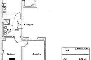 Wohnen in der Äußeren Neustadt, 2 Raumwohnung – Rothenburger Straße  38, 1099 Äußere Neustadt, Dresden – Vorschaubild 9