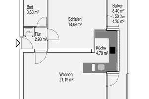 2-Zimmer ETW mit Balkon, Erstbezug nach Sanierung, inkl. TG-Stellplatz, ohne Courtage – Die vollständige Adresse der Immobilie erhältst du vom Anbieter., 22455 Niendorf, Hamburg – Vorschaubild 14