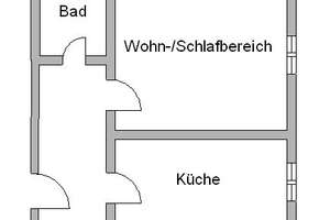 Aufgepasst! Moderne 1 Zimmer Wohnung in Nürnberg mit EBK ohne Ablöse uvm.! – Die vollständige Adresse der Immobilie erhältst du vom Anbieter., 90459 Galgenhof, Nürnberg – Vorschaubild 5