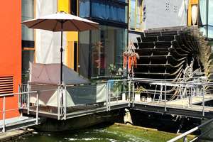 Loft-Wohnen am Wasser: Beeindruckendes Lüps-Unikat im EG der Maiermühle! – Roßmarkt 195a, 86899 Landsberg am Lech – Vorschaubild 2
