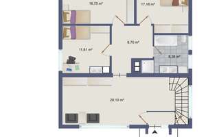 Gepflegtes Zuhause mit ruhigem Garten in Eberstadt – Die vollständige Adresse der Immobilie erhältst du vom Anbieter., 64297 Eberstadt, Darmstadt – Vorschaubild 6
