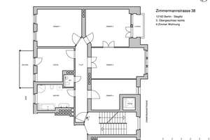 4-Zimmer Wohnung im 3. OG mit 2 Balkonen in Berlin-Steglitz