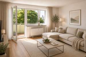 Helle 2-Zimmer-Wohnung mit Balkon und Blick ins Grüne – Moselstraße 15, 45217 Kettwig, Essen – Vorschaubild 3
