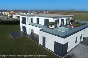 Teilweise gewerbliche Nutzung möglich! Luxuriöse Architektenvilla mit großem Grundstück! – Die vollständige Adresse der Immobilie erhältst du vom Anbieter., 94365 Parkstetten – Vorschaubild 2
