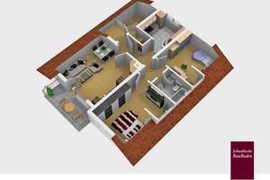 Attraktive, helle 3-Zimmer-DG-Wohnetage mit großem Balkon, Einbauküche und toller Aussicht +++ – 70374 Im Geiger, Stuttgart – Vorschaubild 39