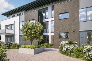 Neubau-Penthousewohnung in der Gartenstadt