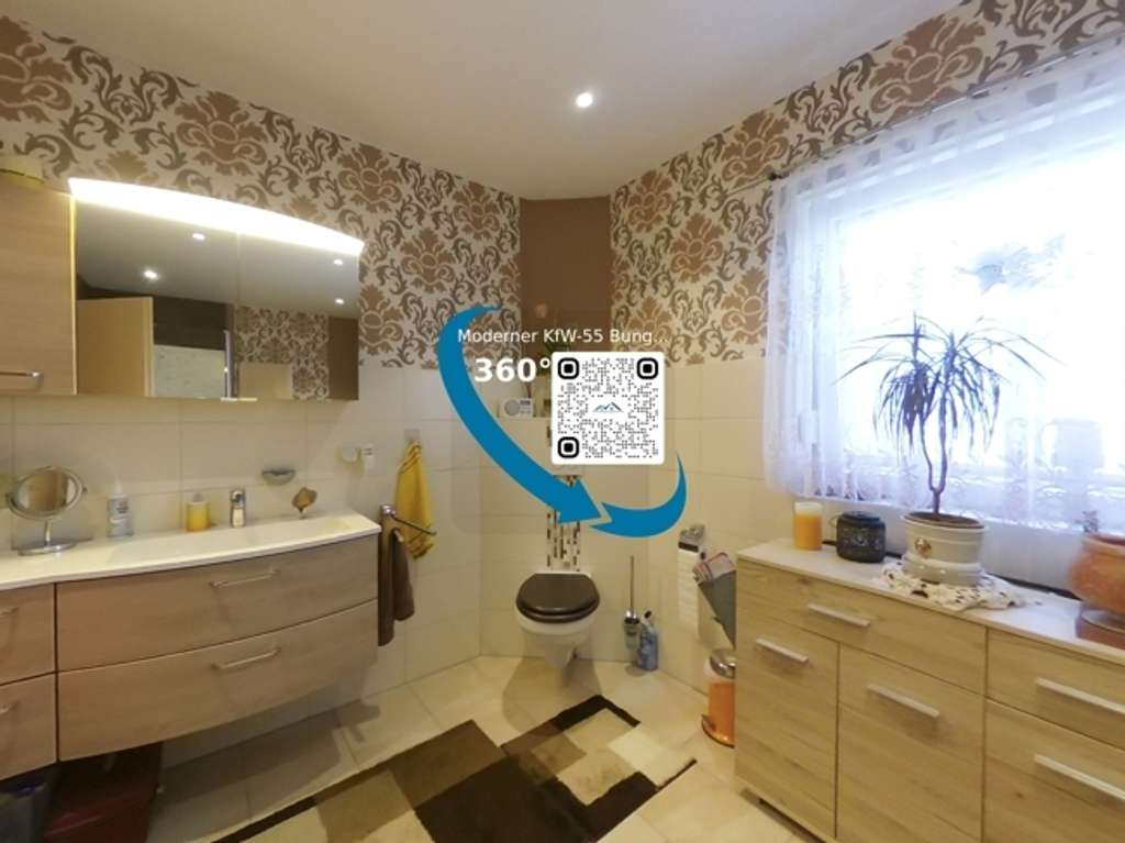 Immobilie in Obere Warnow - Moderner KfW-55 Bungalow mit großem Grundstück und Photovoltaik in Obere Warnow - Bild 4