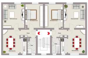Gepflegtes 12-Zimmer-Mehrfamilienhaus in Bergkamen-Rünthe in Top-Lage – Unna (Kreis) – Vorschaubild 6