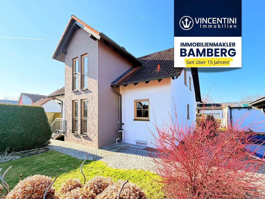 Immobilie in Kemmern - Gepflegtes Einfamilienhaus mit Ferienwohnung, Pool & Photovoltaik - Bild 0