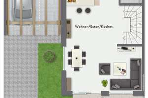 Exklusive Neubau Doppelhaushälfte (Haus 3) – Waldstraße 15, 85461 Bockhorn – Vorschaubild 2