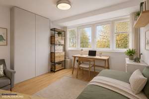 Über den Dächern von Düsseltal - 3-Zimmer-Wohnung mit Aufzug, großem Balkon und Gestaltungspotenzial – Die vollständige Adresse der Immobilie erhältst du vom Anbieter., 40237 Düsseltal, Düsseldorf – Vorschaubild 15