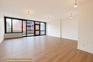 NEU RENOVIERT: Auf zwei Etagen Terrassen-Wohnung in Villenviertel Regensburg