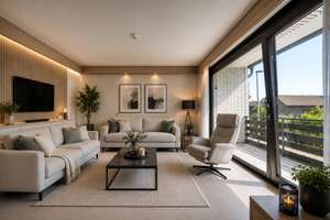 Großzügige 3-Zimmer-Wohnung mit zwei Balkonen und eigenem Garten
