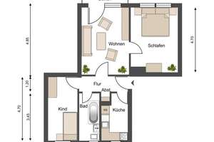 Deine Traumwohnung in der Innenstadt – Neustädter Straße 11, 39104 Altstadt, Magdeburg – Vorschaubild 6