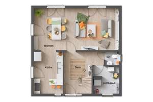 Urbaner Look, ruhige Lage: Stadthaus Flair 124  in Roßlau - Preis inkl. Grundstück – 6862 Roßlau, Dessau-Roßlau – Vorschaubild 21