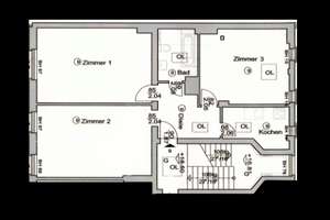 Bezugsfreie 3 Zimmer Dachgeschosswohnung nahe Karl-August-Platz – Pestalozzistrasse 69, 10627 Charlottenburg, Berlin – Vorschaubild 13