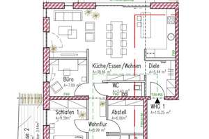 Helle Neubauwohnung mit eigenem Garten im KFW 40 Energiesparhaus Nähe Porta Nigra  
 – Die vollständige Adresse der Immobilie erhältst du vom Anbieter., 54292 Nord, Trier – Vorschaubild 3
