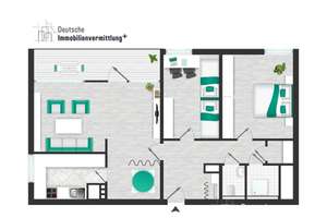 Charmante Wohnung mit ansprechendem Grundriss und Entwicklungspotenzial – Die vollständige Adresse der Immobilie erhältst du vom Anbieter., 40595 Garath, Düsseldorf – Vorschaubild 19