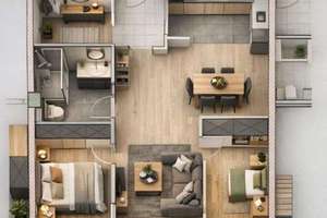 Rohbauwohnung mit Gestaltungspotenzial – 75,56 m² in Darmstadt-Bessungen