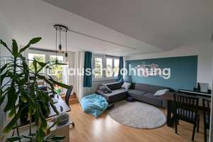 Tauschwohnung: 3 Zimmer Dachgeschoss, wunderschöner Balkon in Klettenberg