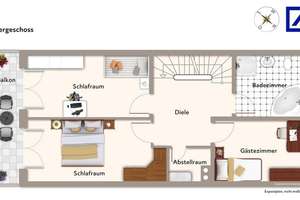 Wohnen zur Miete am Tiefen See – Großzügiges Reihenmittelhaus mit Garten & einzigartigem Ausblick – 14467 Berliner Vorstadt, Potsdam – Vorschaubild 14