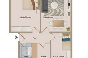 Attraktive, frisch renovierte - 3 Zimmerwohnung mit Balkon - in Magdeburg-Stadtfeld-West – Diesterwegstraße 2a, 39110 Stadtfeld West, Magdeburg – Vorschaubild 16