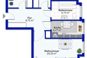 Attraktive Erdgeschosswohnung in ruhiger Lage inklusive TG-Stellplatz – Die vollständige Adresse der Immobilie erhältst du vom Anbieter., 22149 Rahlstedt, Hamburg – Vorschaubild 14