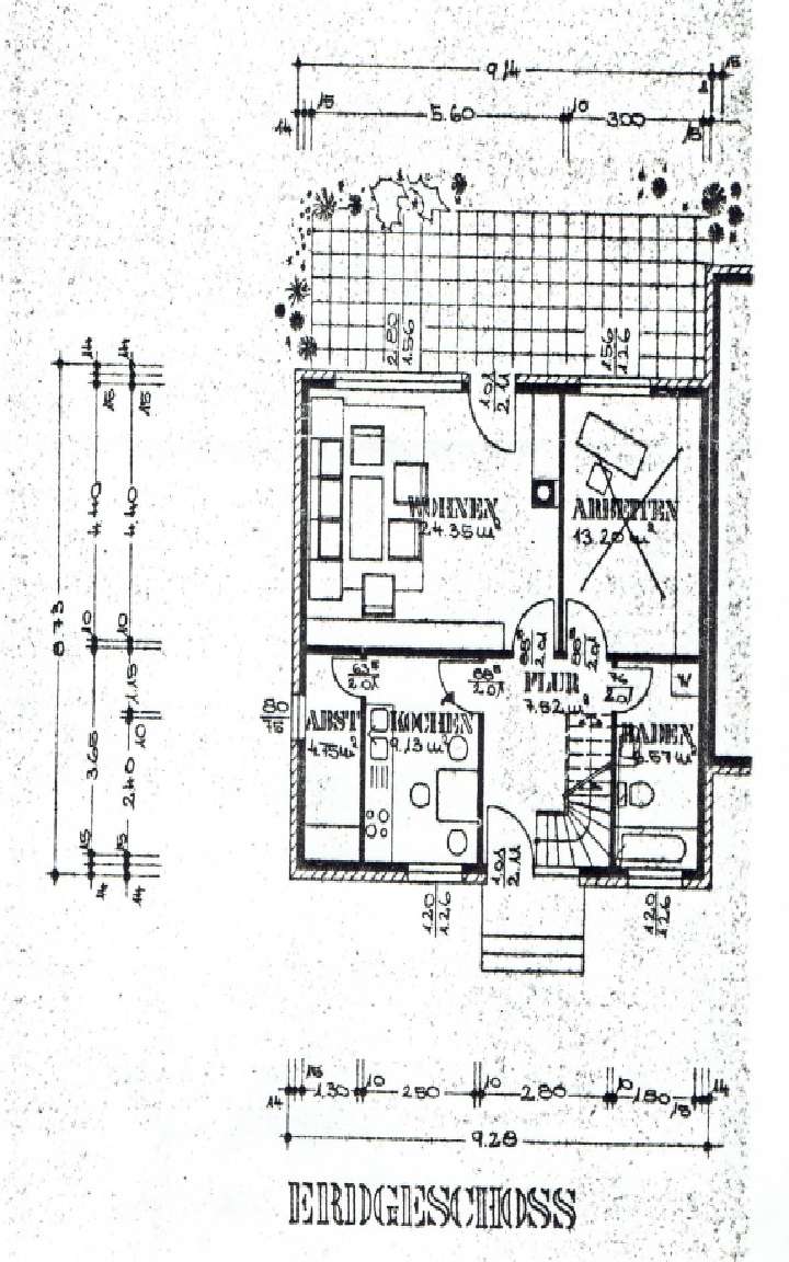 Grundriss EG Clüversbostel