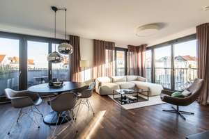 Bezugsfreie, stilvolle 3-Zimmer-Neubauwohnung (2017) mit EBK & TG-Stellplatz im Bayerischen Viertel