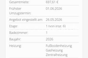 Wohnungstausch: Daumstraße 72 – Daumstraße 72, 13000 Haselhorst, Berlin – Vorschaubild 2