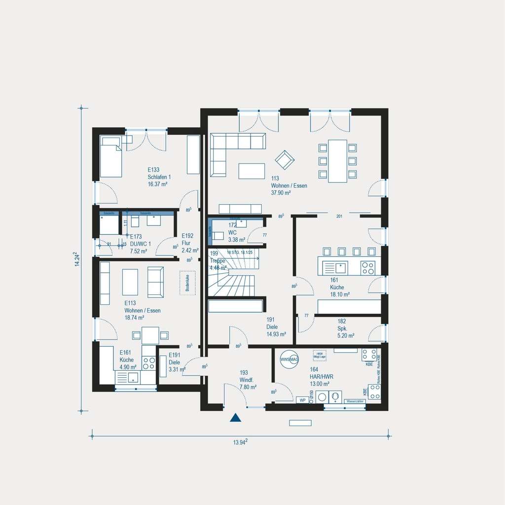 Immobilie in Mertesheim - Ihr individuell geplantes Mehrfamilienhaus in Mertesheim - Nachhaltig, modern und energieeffizient l - Bild 3